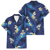 Teal Purple Banana Leaf Hawaii Family Matching Mermaid Dress and Hawaiian Shirt Lau Maia Plumeria Tropical Summer Vibes