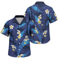 Teal Purple Banana Leaf Hawaii Family Matching Off Shoulder Short Dress and Hawaiian Shirt Lau Maia Plumeria Tropical Summer Vibes