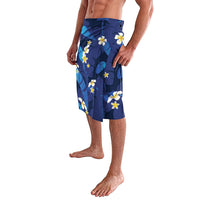 Teal Purple Banana Leaf Hawaii Lavalava Lau Maia Plumeria Tropical Summer Vibes