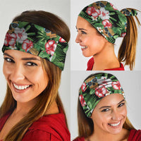 Pineapple Skull Aloha Hawaii Neck Gaiter Summer Vibes Tropical Seamless Pattern LT14 - Polynesian Pride