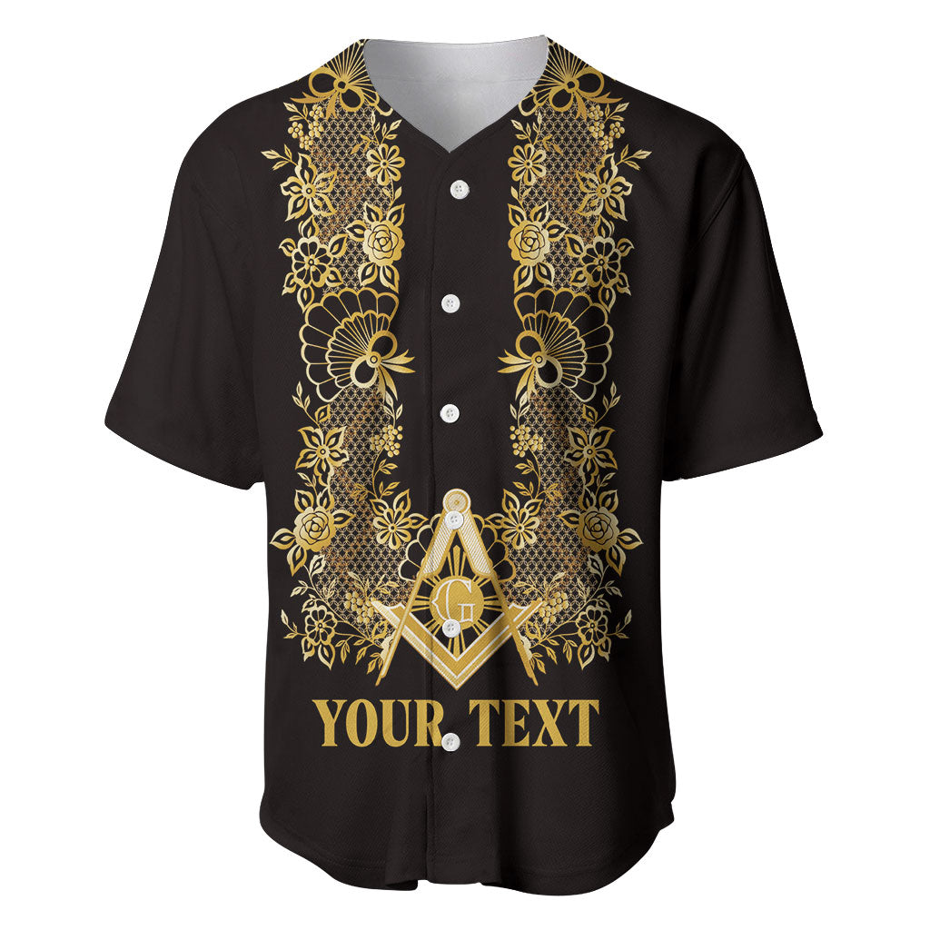 Personalised Filipino Freemasonry Baseball Jersey Masonic Barong Tagalog Inspired Ivory White LT14 Ivory White - Polynesian Pride