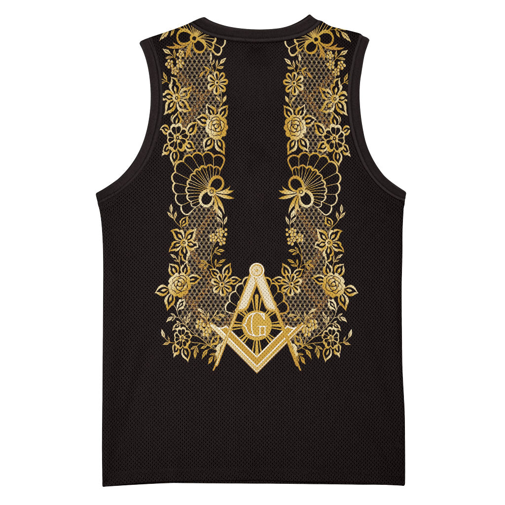 Personalised Filipino Freemasonry Basketball Jersey Masonic Barong Tagalog Inspired Ivory White LT14 - Polynesian Pride
