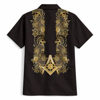 Personalised Filipino Freemasonry Hawaiian Shirt Masonic Barong Tagalog Inspired Ivory White LT14 - Polynesian Pride