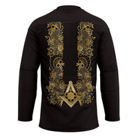 Personalised Filipino Freemasonry Hockey Jersey Masonic Barong Tagalog Inspired Ivory White LT14 - Polynesian Pride