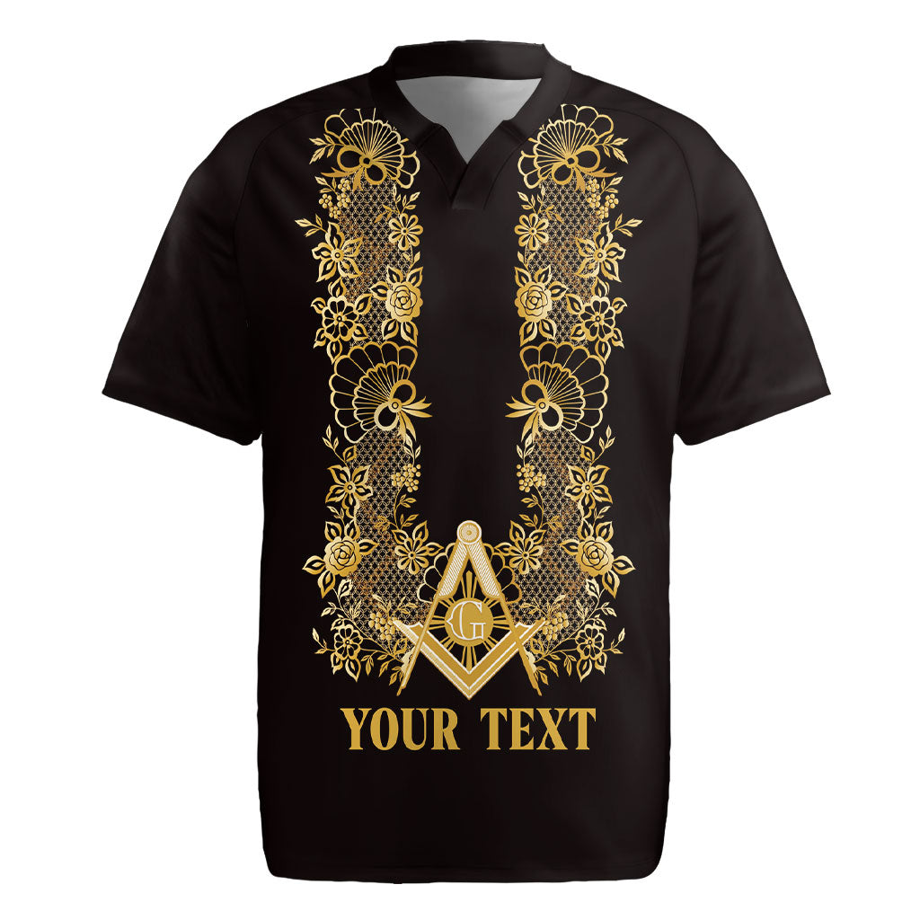 Personalised Filipino Freemasonry Rugby Jersey Masonic Barong Tagalog Inspired Ivory White LT14 Ivory White - Polynesian Pride