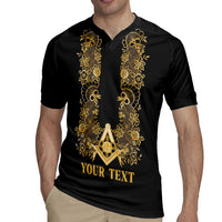 Personalised Filipino Freemasonry Rugby Jersey Masonic Barong Tagalog Inspired Ivory White LT14 - Polynesian Pride