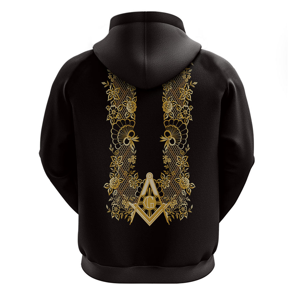 Personalised Filipino Freemasonry Zip Hoodie Masonic Barong Tagalog Inspired Ivory White LT14 - Polynesian Pride