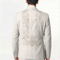 Personalised Filipino Freemasonry Blazer Masonic Barong Tagalog Inspired Black LT14 - Polynesian Pride