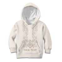 Personalised Filipino Freemasonry Kid Hoodie Masonic Barong Tagalog Inspired Black LT14 Hoodie Black - Polynesian Pride