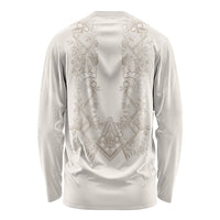 Personalised Filipino Freemasonry Long Sleeve Shirt Masonic Barong Tagalog Inspired Black LT14 - Polynesian Pride