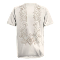 Personalised Filipino Freemasonry Rugby Jersey Masonic Barong Tagalog Inspired Black LT14 - Polynesian Pride