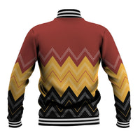 Kaokao Maori Tukutuku Inspired New Zealand Baseball Jacket LT14 - Polynesian Pride
