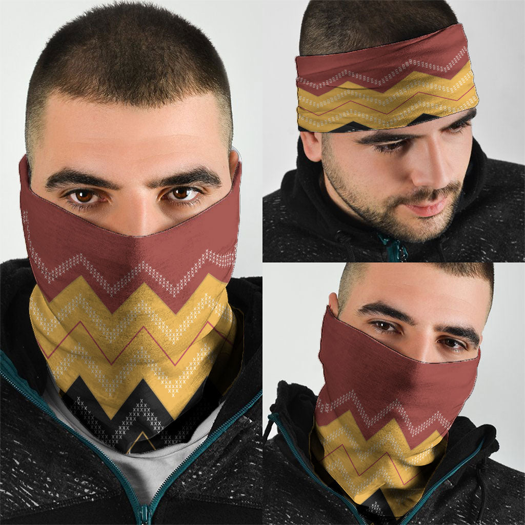 Kaokao Maori Tukutuku Inspired New Zealand Neck Gaiter LT14 - Polynesian Pride