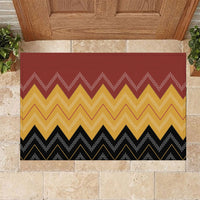 Kaokao Maori Tukutuku Inspired New Zealand Rubber Doormat LT14 Multicolor - Polynesian Pride