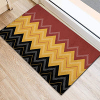Kaokao Maori Tukutuku Inspired New Zealand Rubber Doormat LT14 - Polynesian Pride