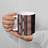 Roimata Toroa Maori Taniko Inspired New Zealand Ceramic Mug LT14 - Polynesian Pride
