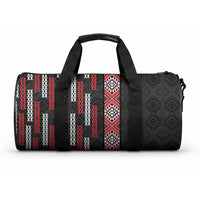 Roimata Toroa Maori Taniko Inspired New Zealand Duffle Bag