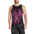 Polynesia Breast Cancer Awareness Men Tank Top No One Fights Alone Pink Ribbon With Butterfly LT14 - Polynesian Pride