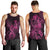 Polynesia Breast Cancer Awareness Men Tank Top No One Fights Alone Pink Ribbon With Butterfly LT14 - Polynesian Pride
