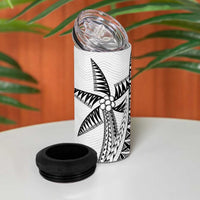 Custom Fiji Rugby Can Cooler Tumbler Go Champions Fijian Tapa Cloth