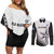 Custom Fiji Rugby Couples Matching Off Shoulder Short Dress and Long Sleeve Button Shirt Go Champions Fijian Tapa Cloth