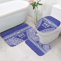 Personalised Queen Salote College Bathroom Set Kolisi Fefine 100th Anniversary Kupesi Blue - Polynesian Pride