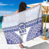 Personalised Queen Salote College Sarong Kolisi Fefine 100th Anniversary Kupesi White - Polynesian Pride