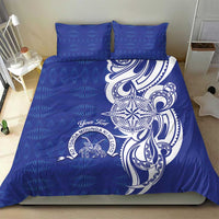 Personalised Queen Salote College Bedding Set QSC Est 1926 Ngatu Pattern - Polynesian Pride
