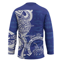 Personalised Queen Salote College Hockey Jersey QSC Est 1926 Ngatu Pattern - Polynesian Pride