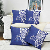 Personalised Queen Salote College Pillow Cover QSC Est 1926 Ngatu Pattern LT14 - Polynesian Pride