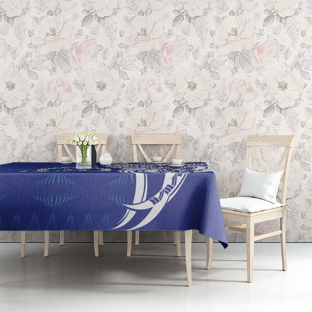 Personalised Queen Salote College Tablecloth QSC Est 1926 Ngatu Pattern - Polynesian Pride