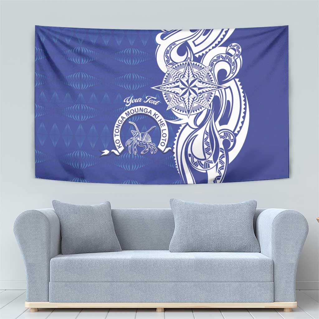 Personalised Queen Salote College Tapestry QSC Est 1926 Ngatu Pattern - Polynesian Pride