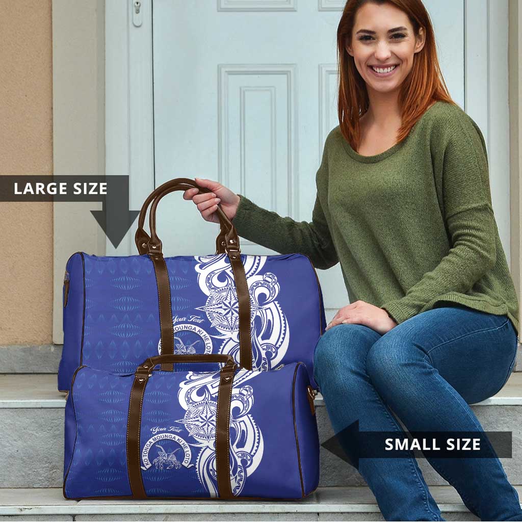 Personalised Queen Salote College Travel Bag QSC Est 1926 Ngatu Pattern LT14 - Polynesian Pride
