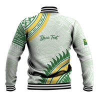 Personalised Samoa Ua Potopoto Baseball Jacket SUP Est 2025 Samoan Pattern - Polynesian Pride