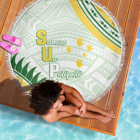 Samoa Ua Potopoto Beach Blanket SUP Est 2025 Samoan Pattern LT14 - Polynesian Pride