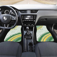 Personalised Samoa Ua Potopoto Car Mats SUP Est 2025 Samoan Pattern LT14 Set 2pcs - Front White - Polynesian Pride