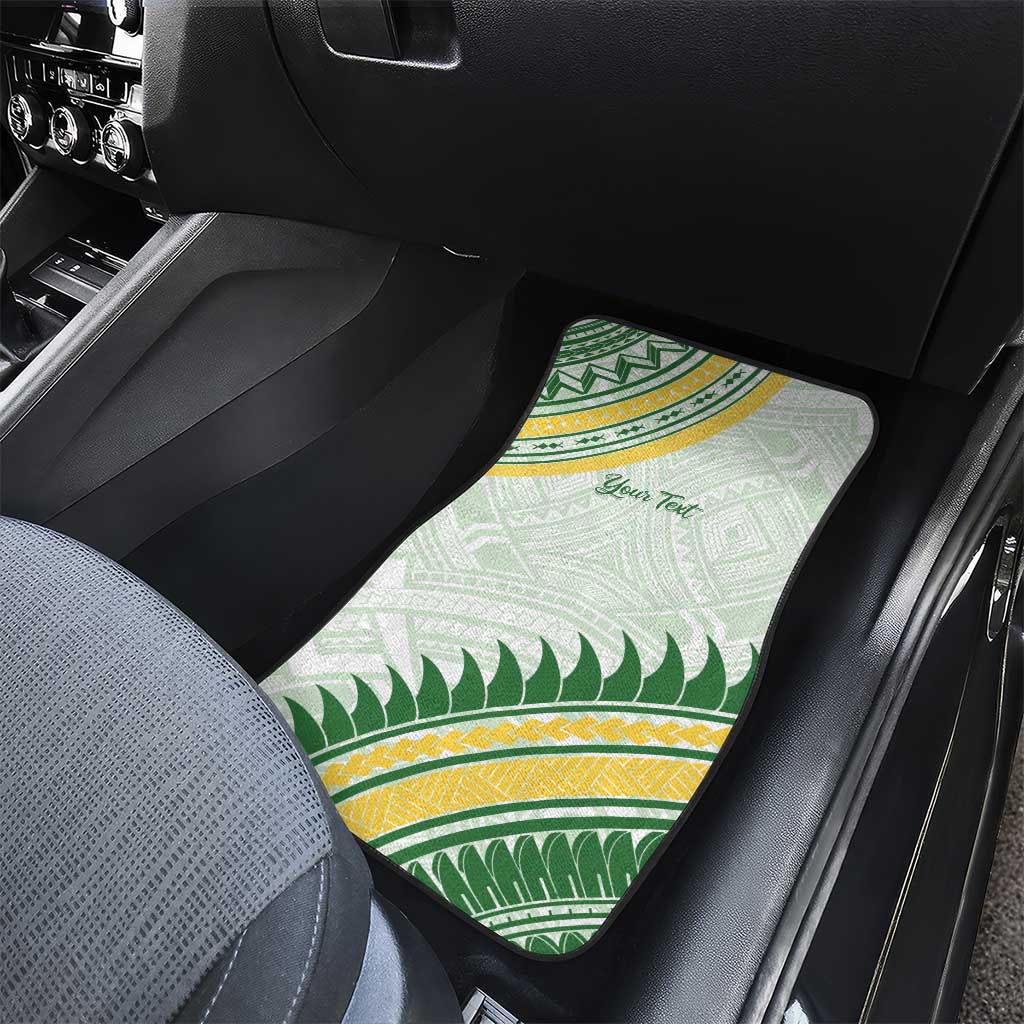 Personalised Samoa Ua Potopoto Car Mats SUP Est 2025 Samoan Pattern LT14 - Polynesian Pride