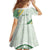 Personalised Samoa Ua Potopoto Family Matching Off The Shoulder Long Sleeve Dress and Hawaiian Shirt SUP Est 2025 Samoan Pattern - Polynesian Pride