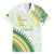 Personalised Samoa Ua Potopoto Family Matching Tank Maxi Dress and Hawaiian Shirt SUP Est 2025 Samoan Pattern - Polynesian Pride