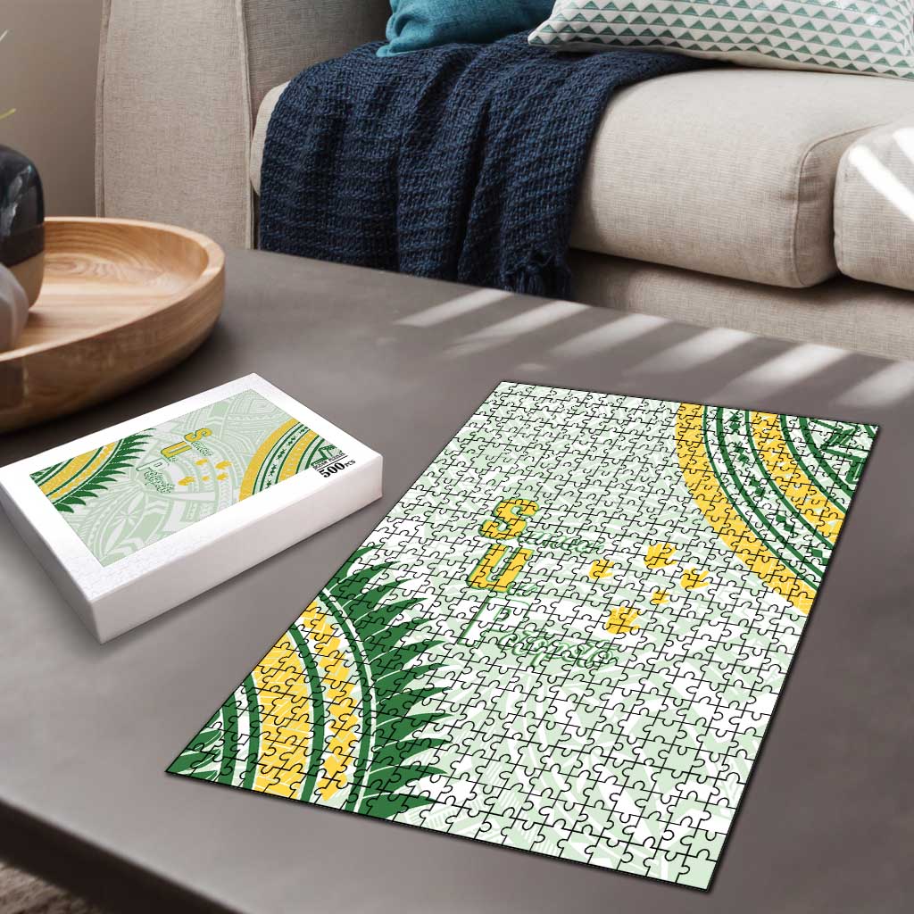 Samoa Ua Potopoto Puzzle SUP Est 2025 Samoan Pattern - Polynesian Pride