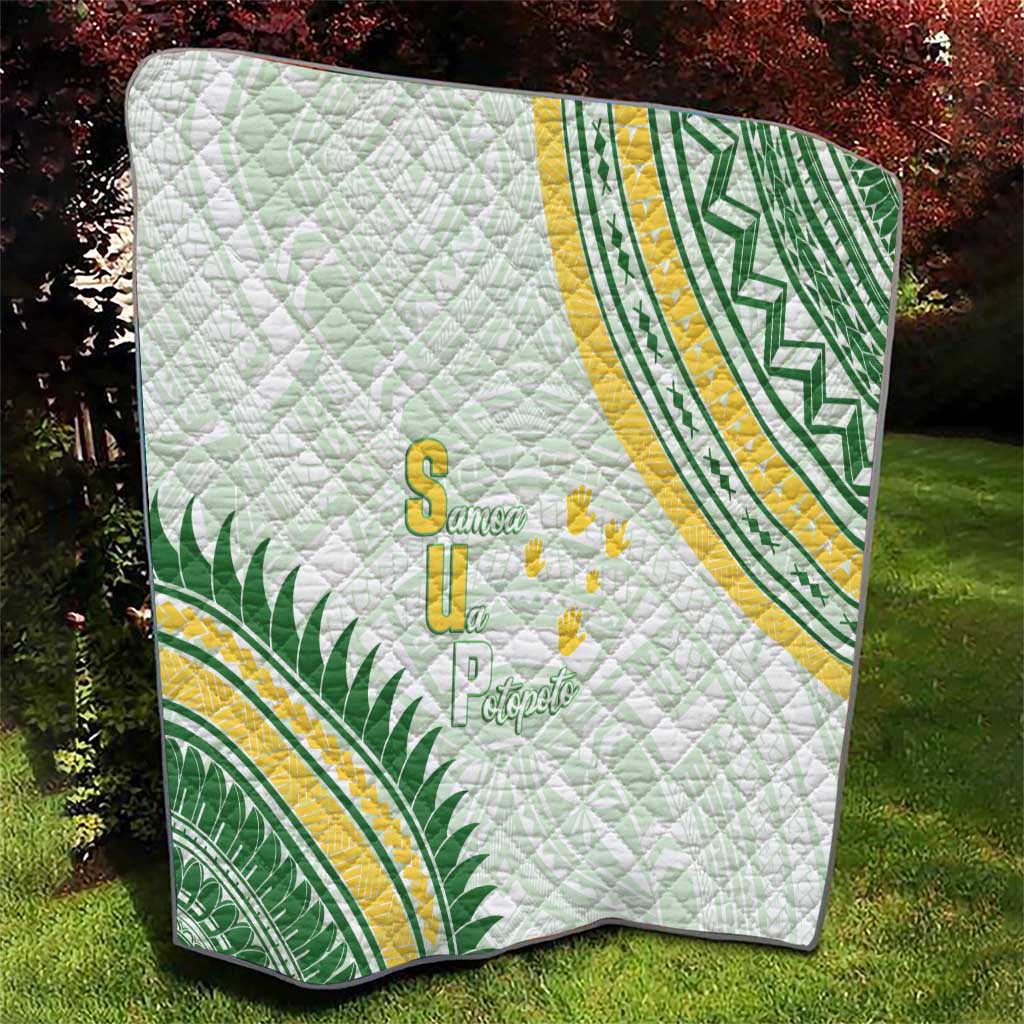 Samoa Ua Potopoto Quilt SUP Est 2025 Samoan Pattern LT14 - Polynesian Pride