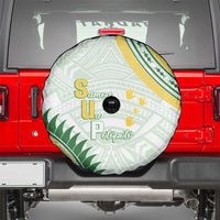 Samoa Ua Potopoto Spare Tire Cover SUP Est 2025 Samoan Pattern LT14 - Polynesian Pride