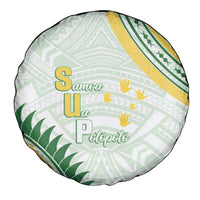 Samoa Ua Potopoto Spare Tire Cover SUP Est 2025 Samoan Pattern LT14 - Polynesian Pride