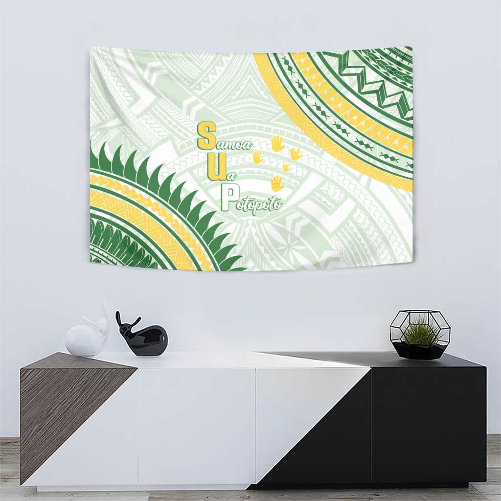 Samoa Ua Potopoto Tapestry SUP Est 2025 Samoan Pattern LT14 - Polynesian Pride