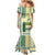 Samoa Uniting Party Family Matching Mermaid Dress and Hawaiian Shirt SUP Est 2025 Siapo Pattern - Polynesian Pride