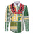 Samoa Uniting Party Family Matching Short Sleeve Bodycon Dress and Hawaiian Shirt SUP Est 2025 Siapo Pattern - Polynesian Pride