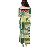 Samoa Uniting Party Puletasi SUP Est 2025 Siapo Pattern LT14 - Polynesian Pride