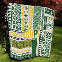 Samoa Uniting Party Quilt SUP Est 2025 Siapo Pattern LT14 - Polynesian Pride