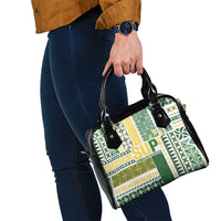 Samoa Uniting Party Shoulder Handbag SUP Est 2025 Siapo Pattern - Polynesian Pride