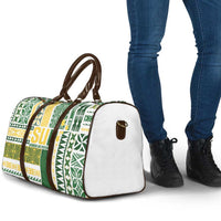 Samoa Uniting Party Travel Bag SUP Est 2025 Siapo Pattern LT14 - Polynesian Pride